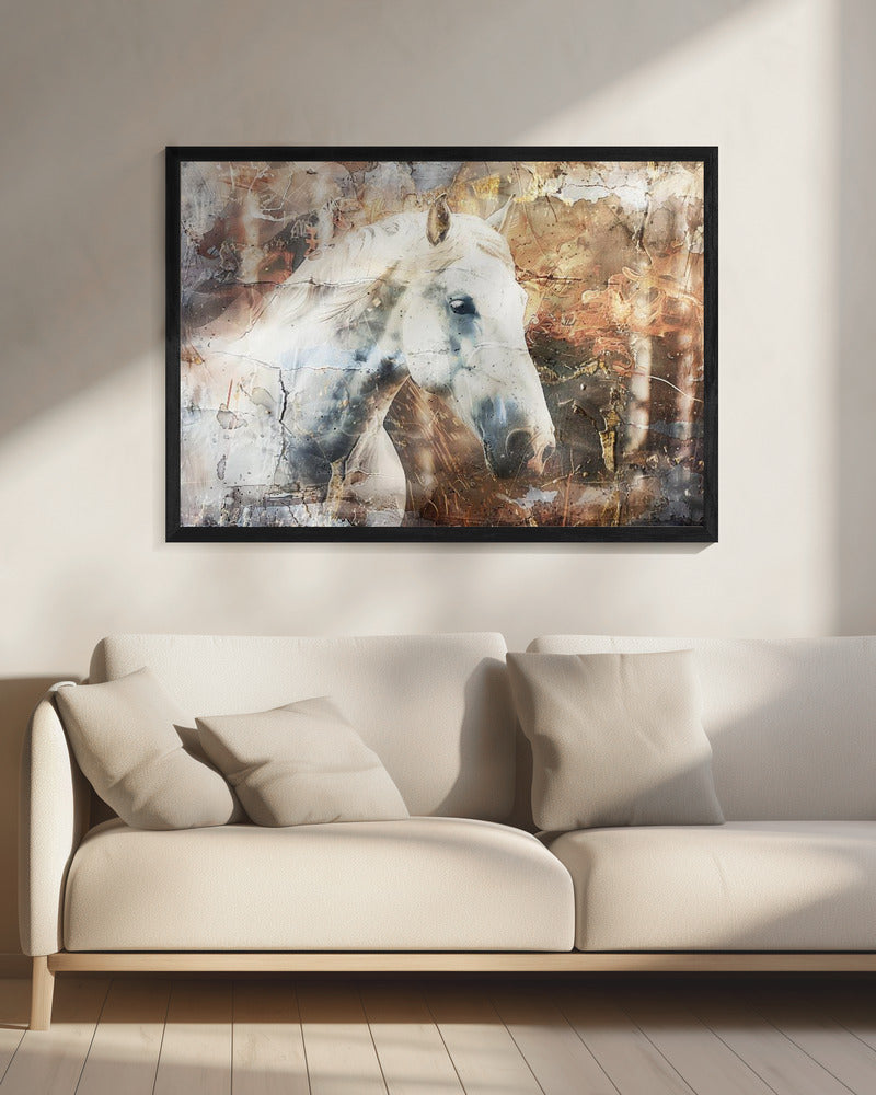 Wall art Horse Animal Vintage Art Illustration Wallart 05