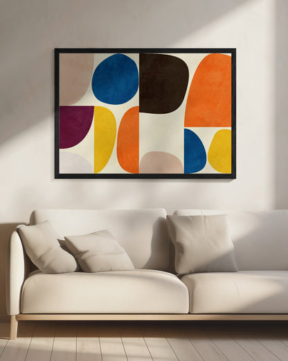 Wall art Vivid Bauhaus