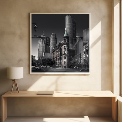 Canadian Flatiron Canvas Print