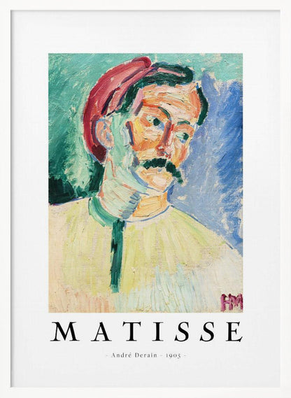 Artwork André Derain 1905 Matisse 36X48-inches