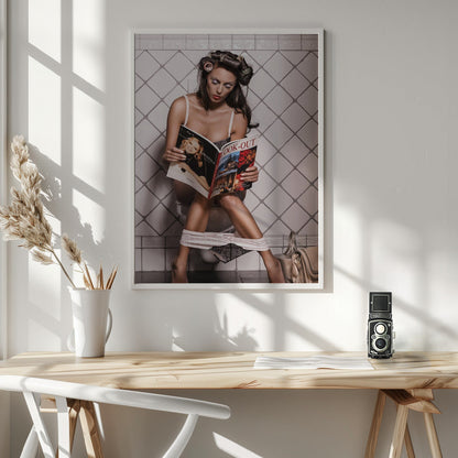  Multitasking Wall Artwork In White Floating Frame
