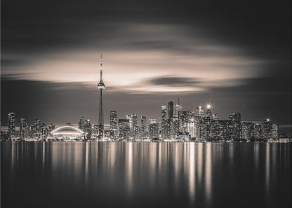  Toronto Wall Artwork In Black Floating Frame