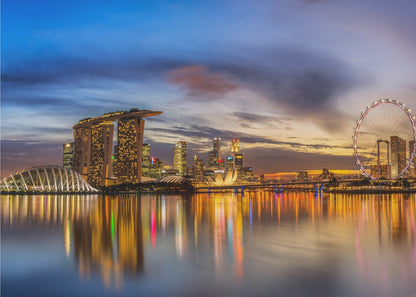Artwork Sunset by the Bay48X36inches- Unframed