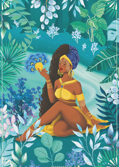 Wall art Oshun Orisha Goddess