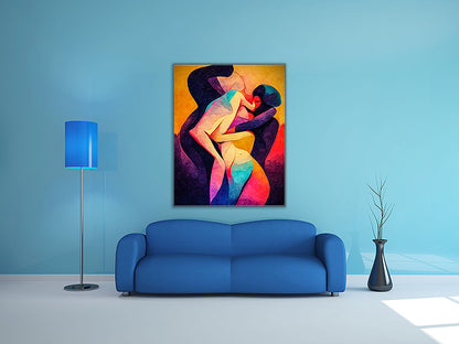 Canvas print-Abstract love- Wall Art