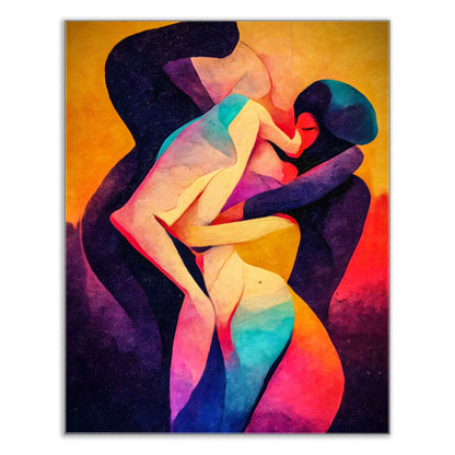 Canvas print-Abstract love- Wall Art