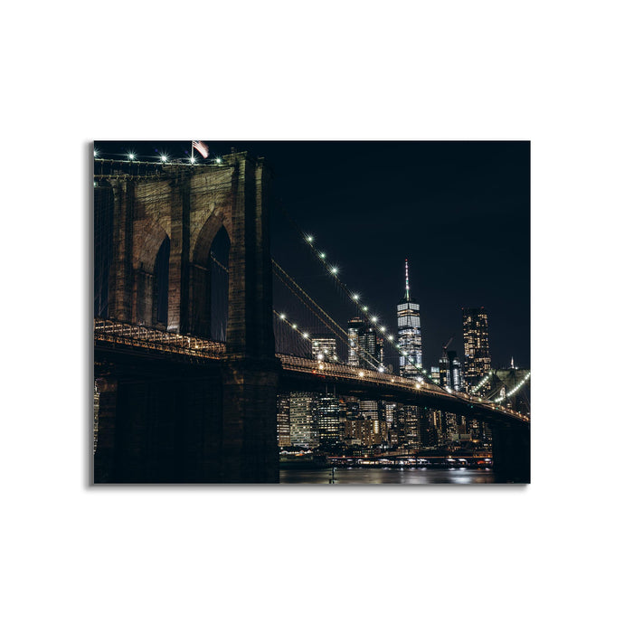 Cities Skyline-NYC Bridge-Canvas Wall Decor