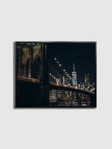 Cities Skyline-NYC Bridge-Canvas Wall Decor