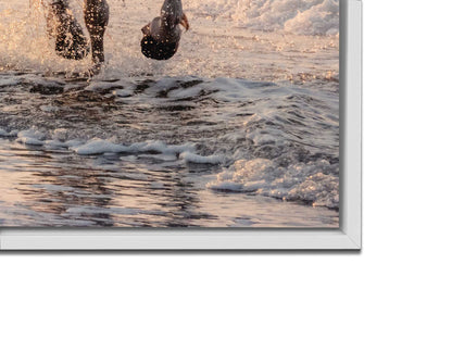 Beautiful Galloping Horses Print- Animal Print Canvas-Fine Art Canvas- Gold varnish