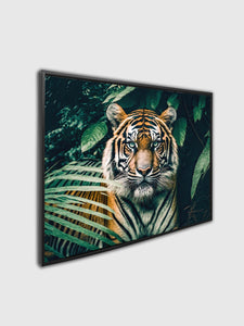 48" X 36" Tiger with shimmering gold varnish #4836-140