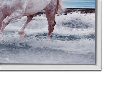 The 7 horses of good luck- Animal Print Canvas- Fine Art Canvas-