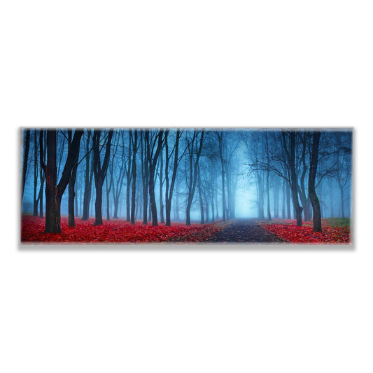 Canvas Print- Blue Mist Trees- Wall Art