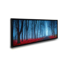 Canvas Print- Blue Mist Trees- Wall Art