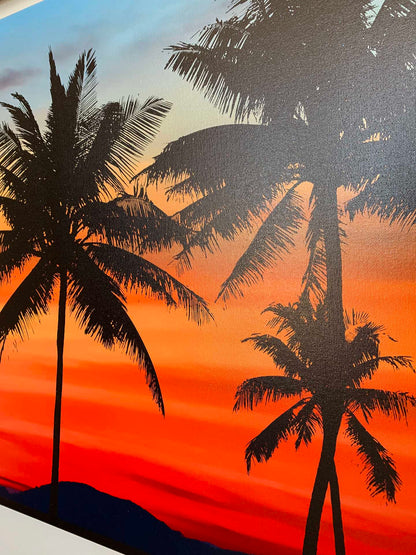 Canvas Print-Hawaiian Sunset-Wal Art