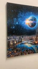 Dubai Concept City 48" x 36" Fine Art 4836-031