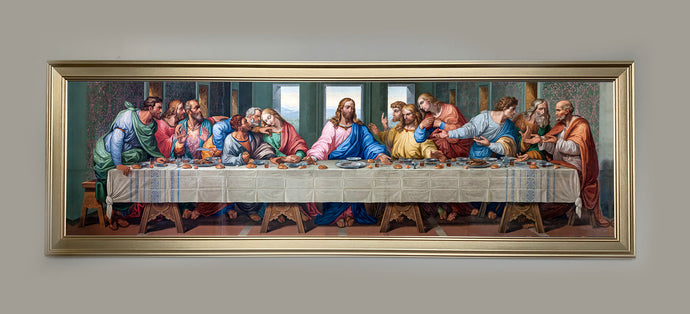Limited Edition Numbered Canvas Print of The Last Supper 7224-050